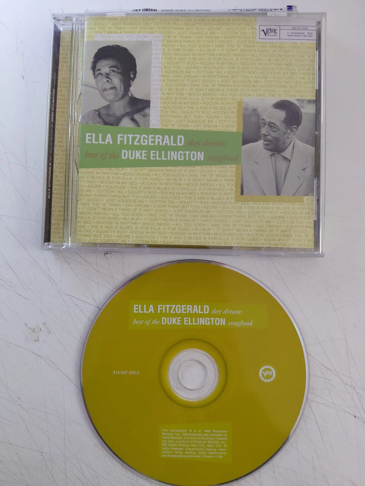 Ella Fitzgerald – Pure Ella - Amerika Basım CD Albüm-2.el