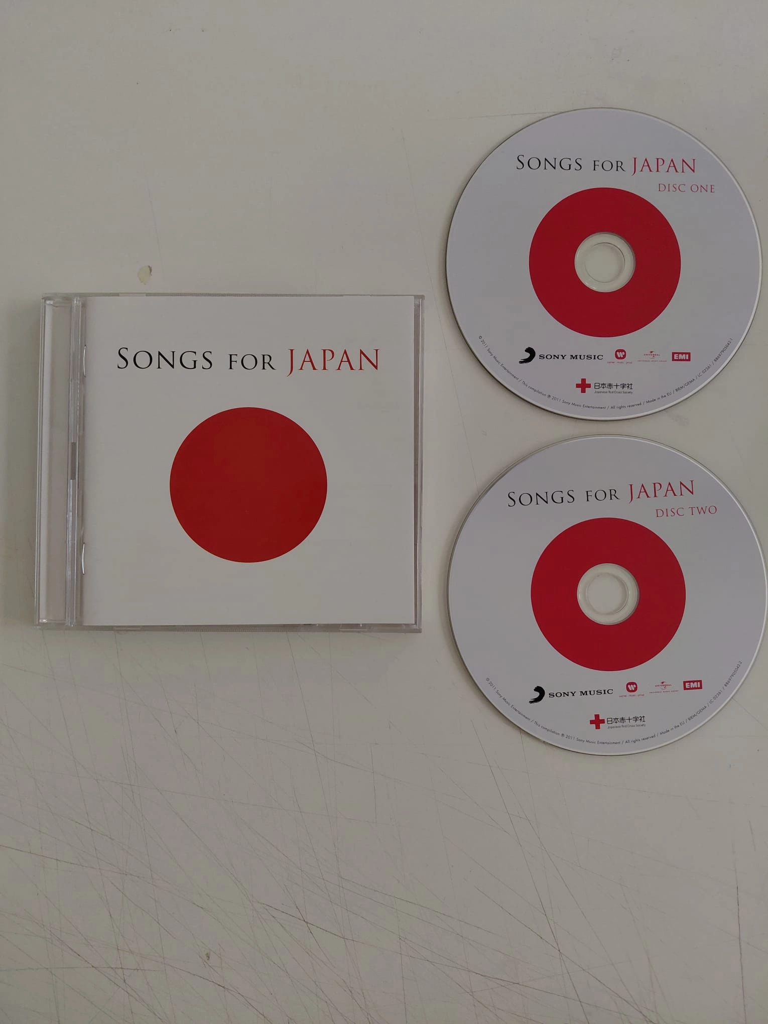 Songs For Japan ( Katy Perry , Sade..) –  2011  Avrupa Basım -2xCD Albüm-2.el