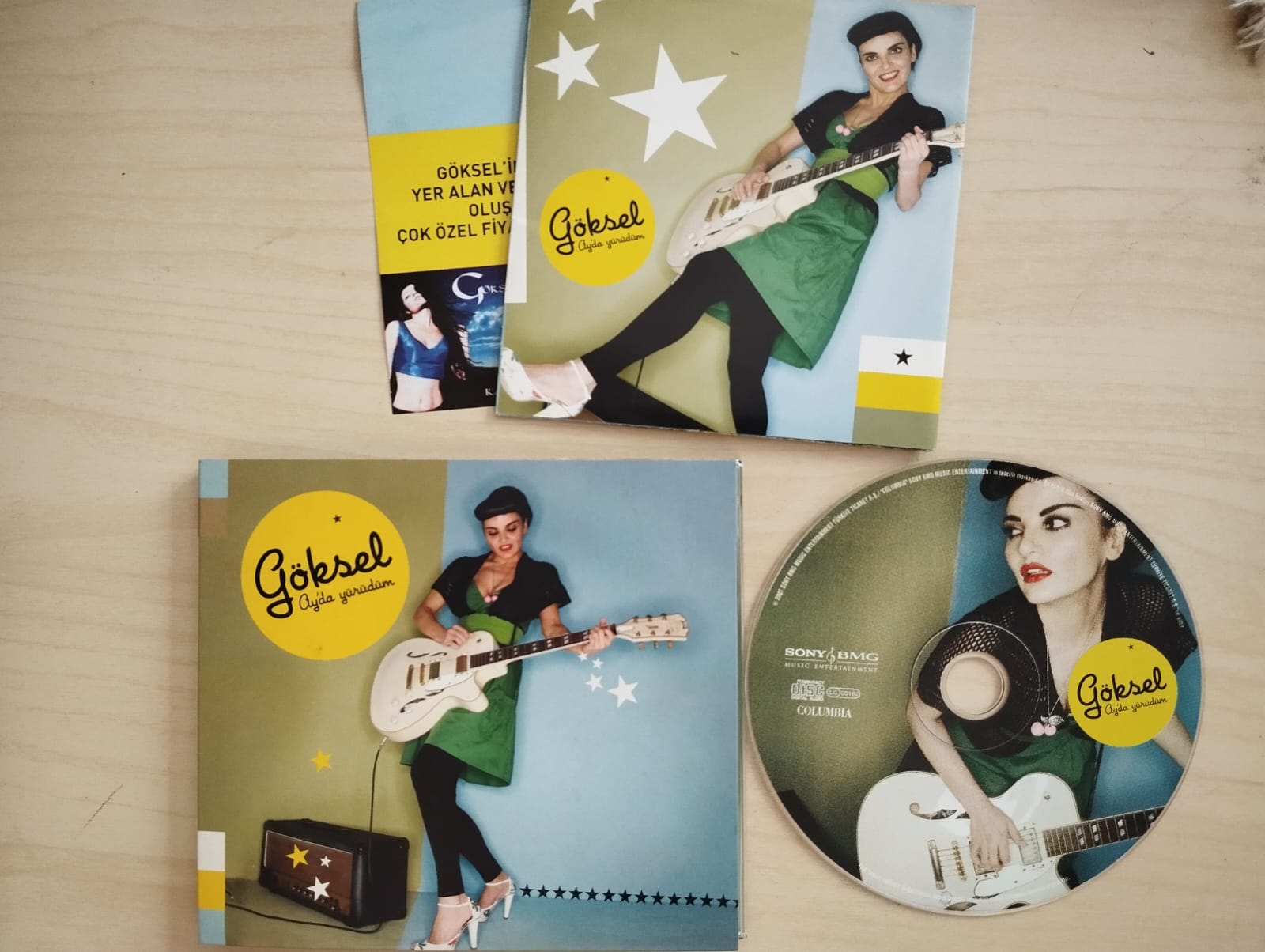 Göksel – Ay’da Yürüdüm - 2007 Türkiye Basım - CD Albüm-2.EL