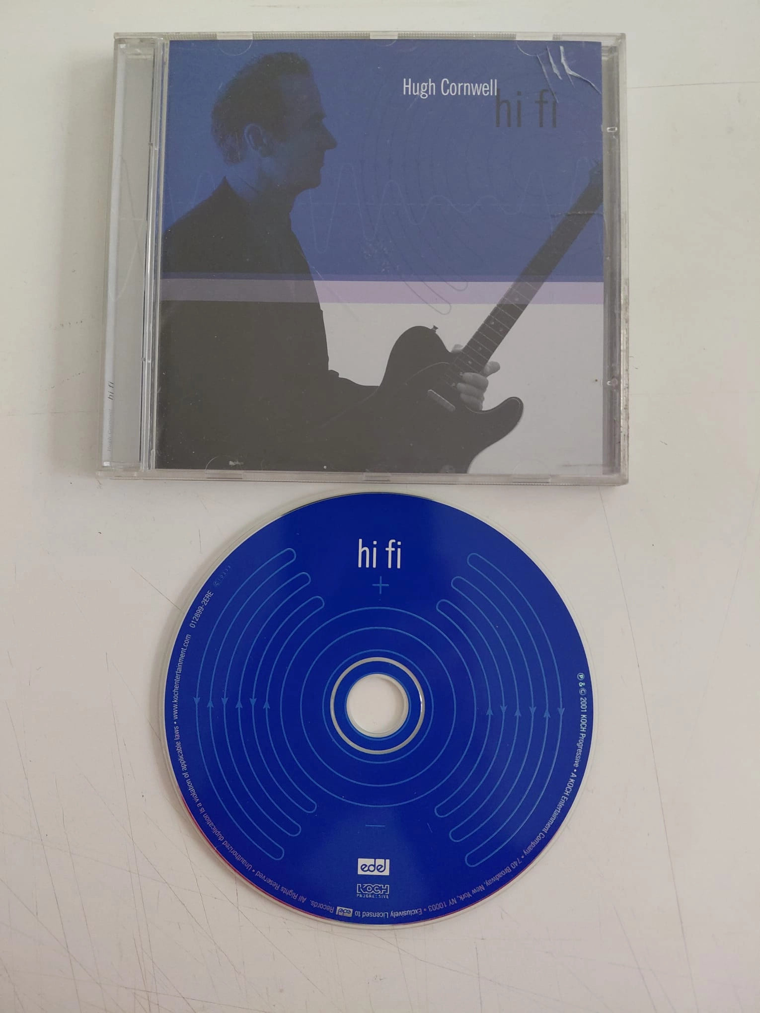 Hugh Cornwell ‎–  Hi Fi -  2001  Almanya Basım - CD Albüm-2.el
