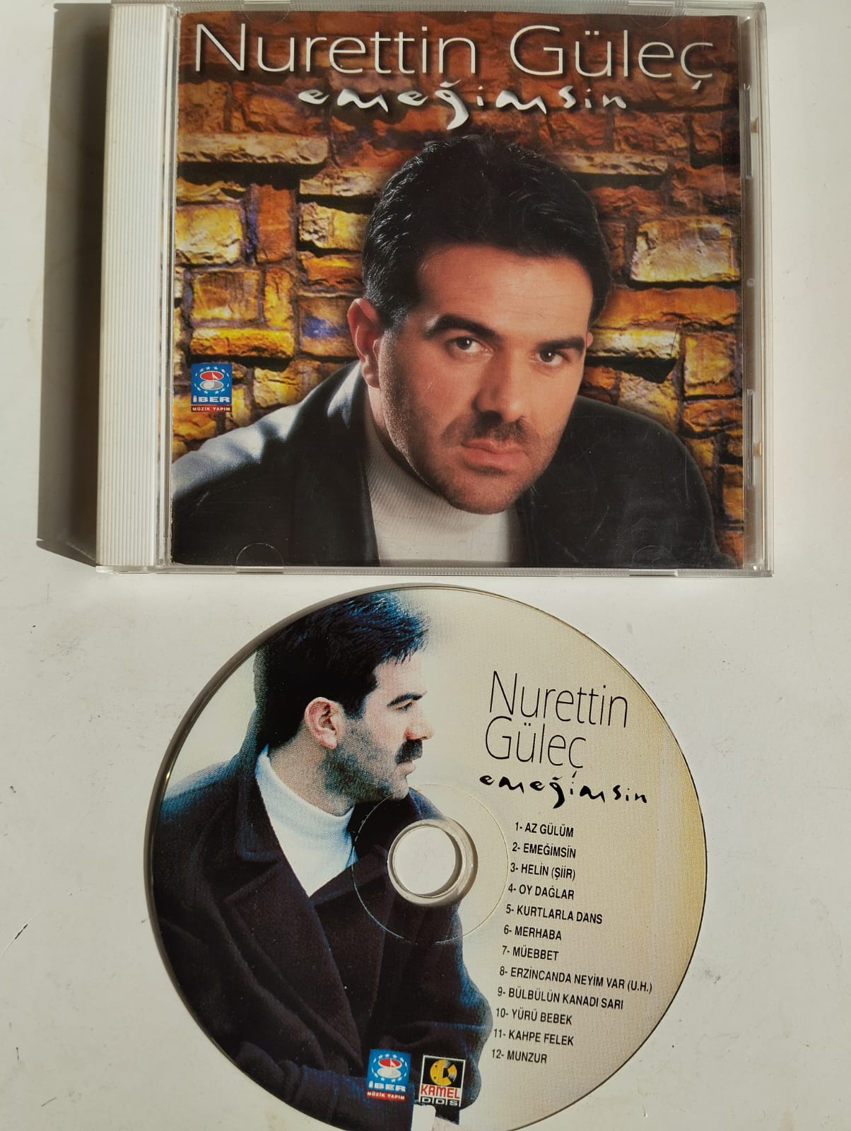 Nurettin Güleç / Emeğimsin  - Türkiye Basım - 2. El CD Albüm