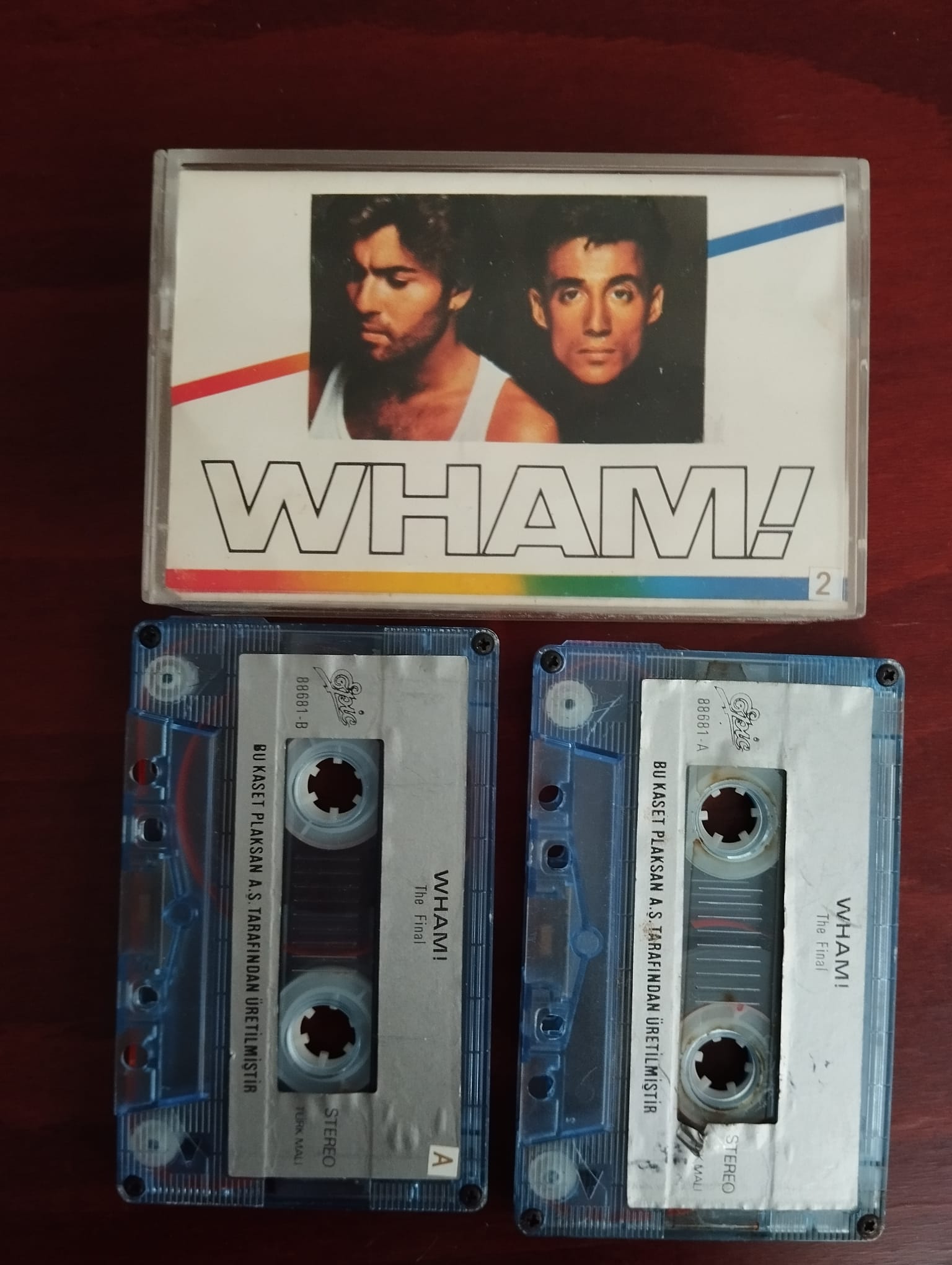 Wham! – The Final - 1986 Türkiye Basım 2xKaset Albüm-2.el