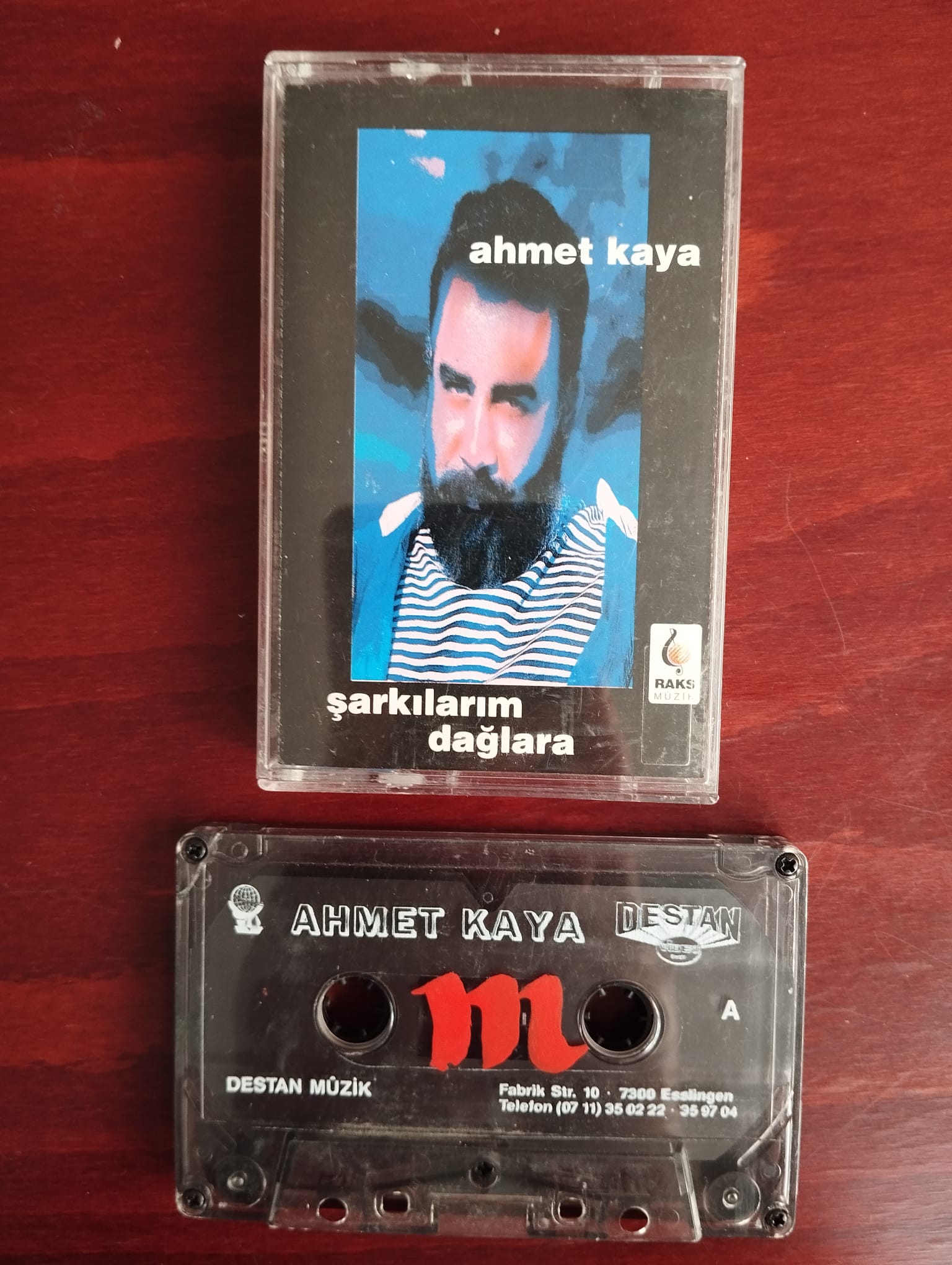 Ahmet Kaya – Şarkılarım Dağlara - Almanya Basım Nadir Kaset/ Destan Müzik-2.El