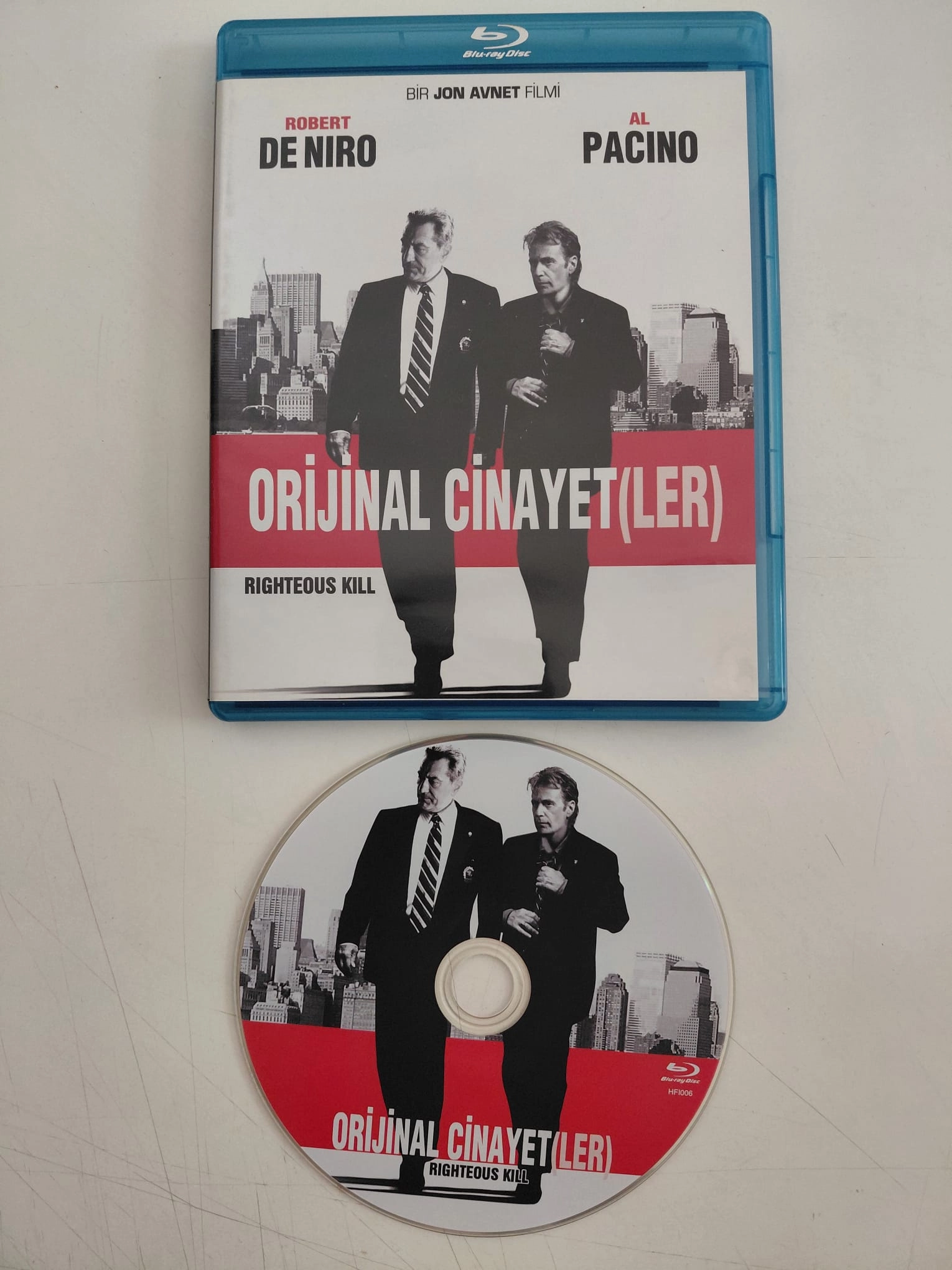 Righteous Kill (Orijinal Cinayetler) - Robert De Niro /Al Pacino -  Blu-ray  Film-2.el