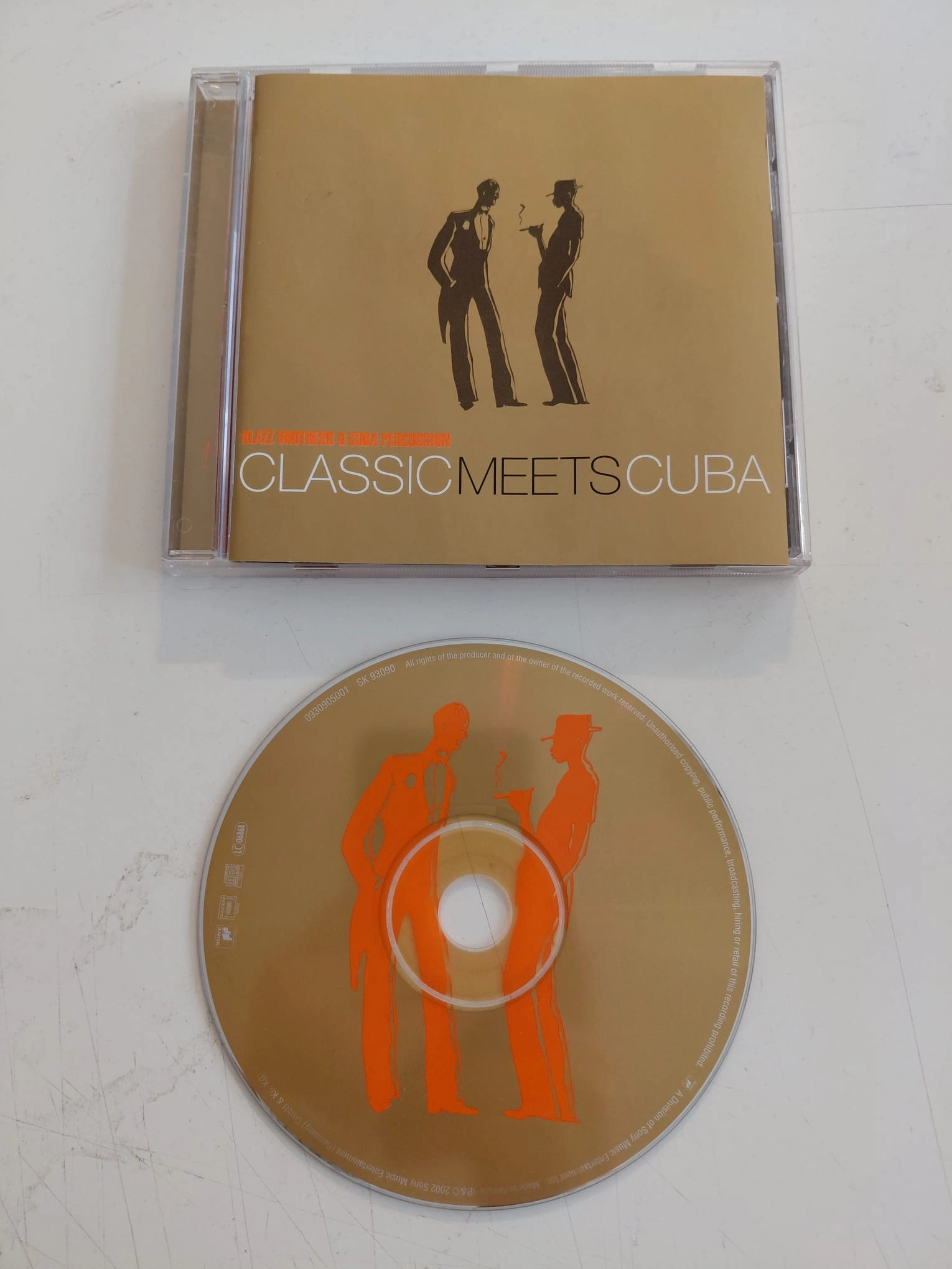 Klazz Brothers & Cuba Percussion – Classic Meets Cuba – 2002 Avusturya Basım - CD Albüm-2.el