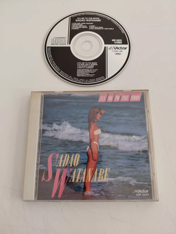 Sadao Watanabe  – Fly Me To The Moon – 1986 Japonya Basım - CD Albüm-2.el