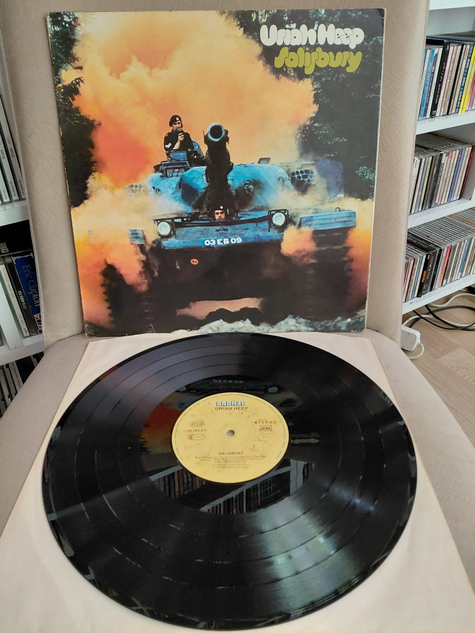 Uriah Heep – Salisbury - 1977 Almanya Basım Albüm - LP Plak-2.el
