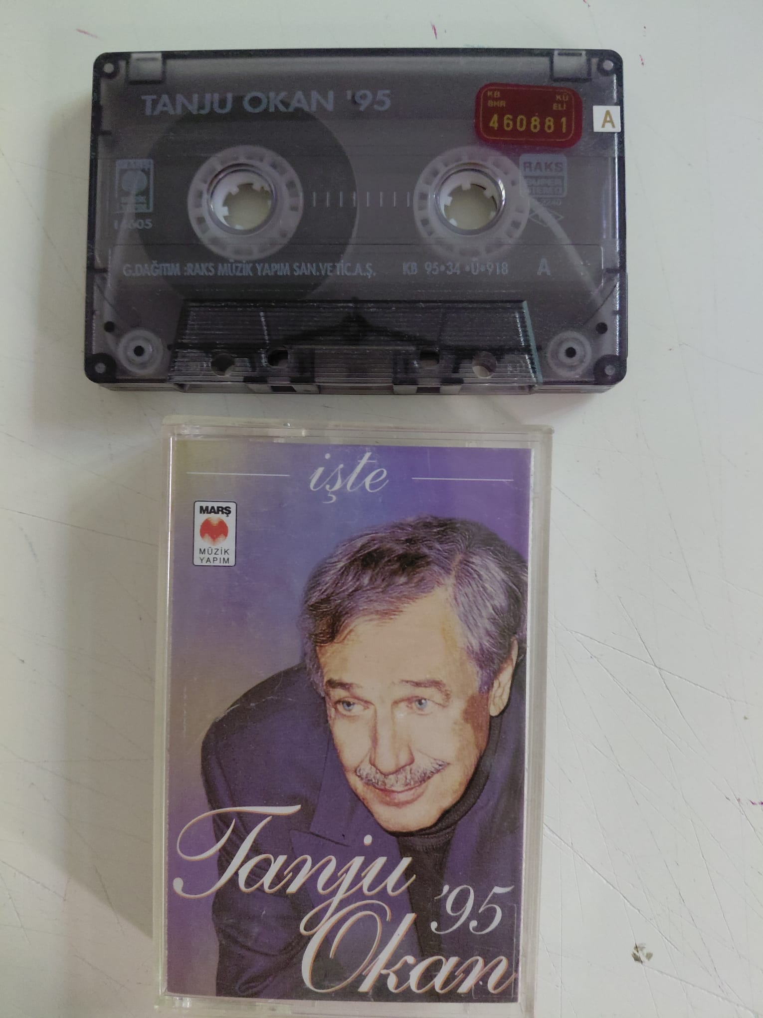 Tanju Okan – İşte Tanju Okan 95 - 1995 Türkiye Basım Kaset-2.el