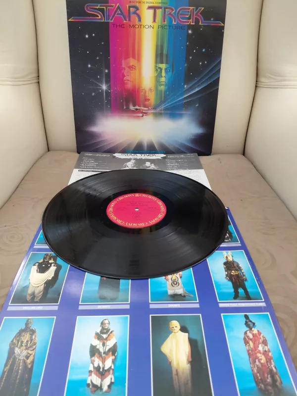 Jerry Goldsmith - STAR TREK ( Soundtrack ) - 1979 USA Basım - 33 lük LP Plak-2.el