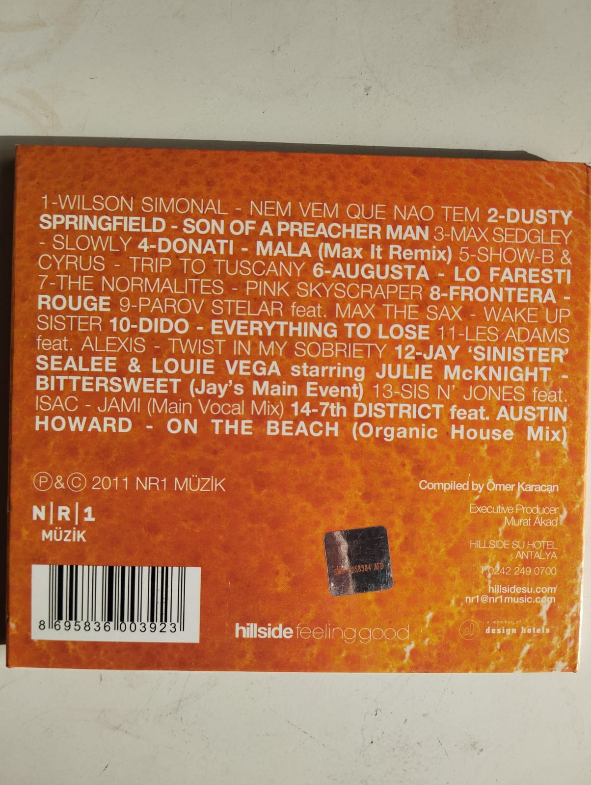 Hillside Su Feelgood Leisure Sounds Vol.4 - Türkiye Basım - 2. El CD Albüm