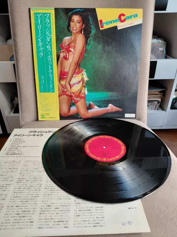 Irene Cara – What A Feelin’ - 1983 Japonya Basım 33lük LP Plak Obili