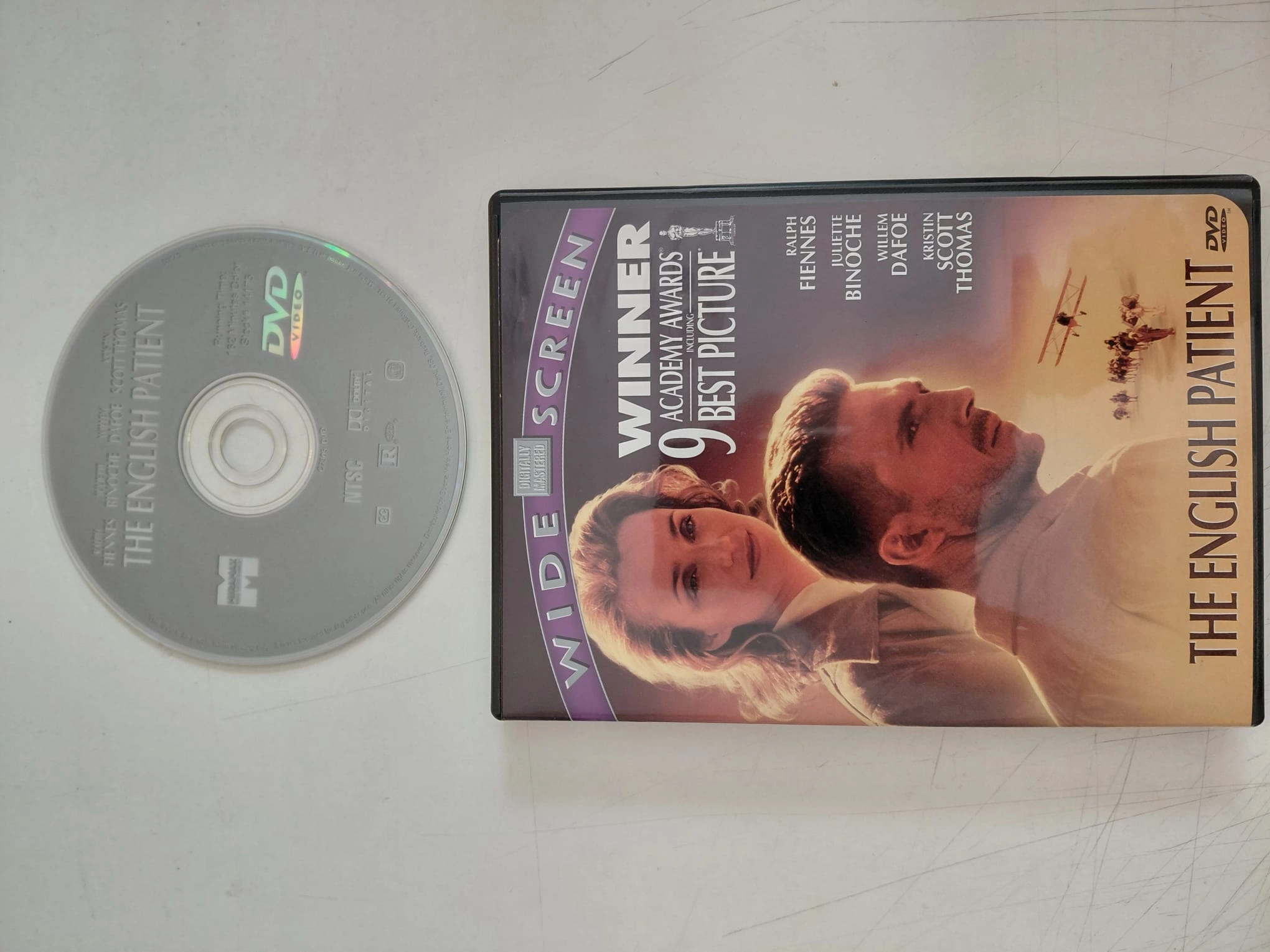 İngiliz Hasta ( The English Patient ) - DVD Film ( 1.Bölge - Türkçe altyazı yoktur)-2.el