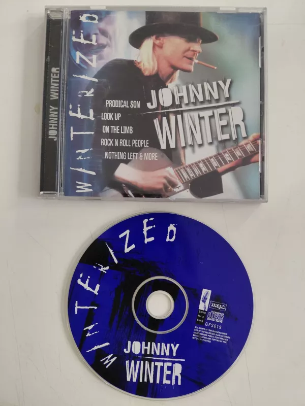 Johnny Winter  – Winterized  - 2004  Avrupa Basım - CD Albüm-2.el