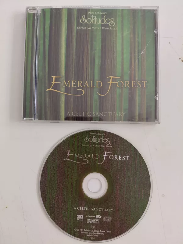Dan Gibson  – Emerald Forest –  1999  USA Basım - CD Albüm-2.el