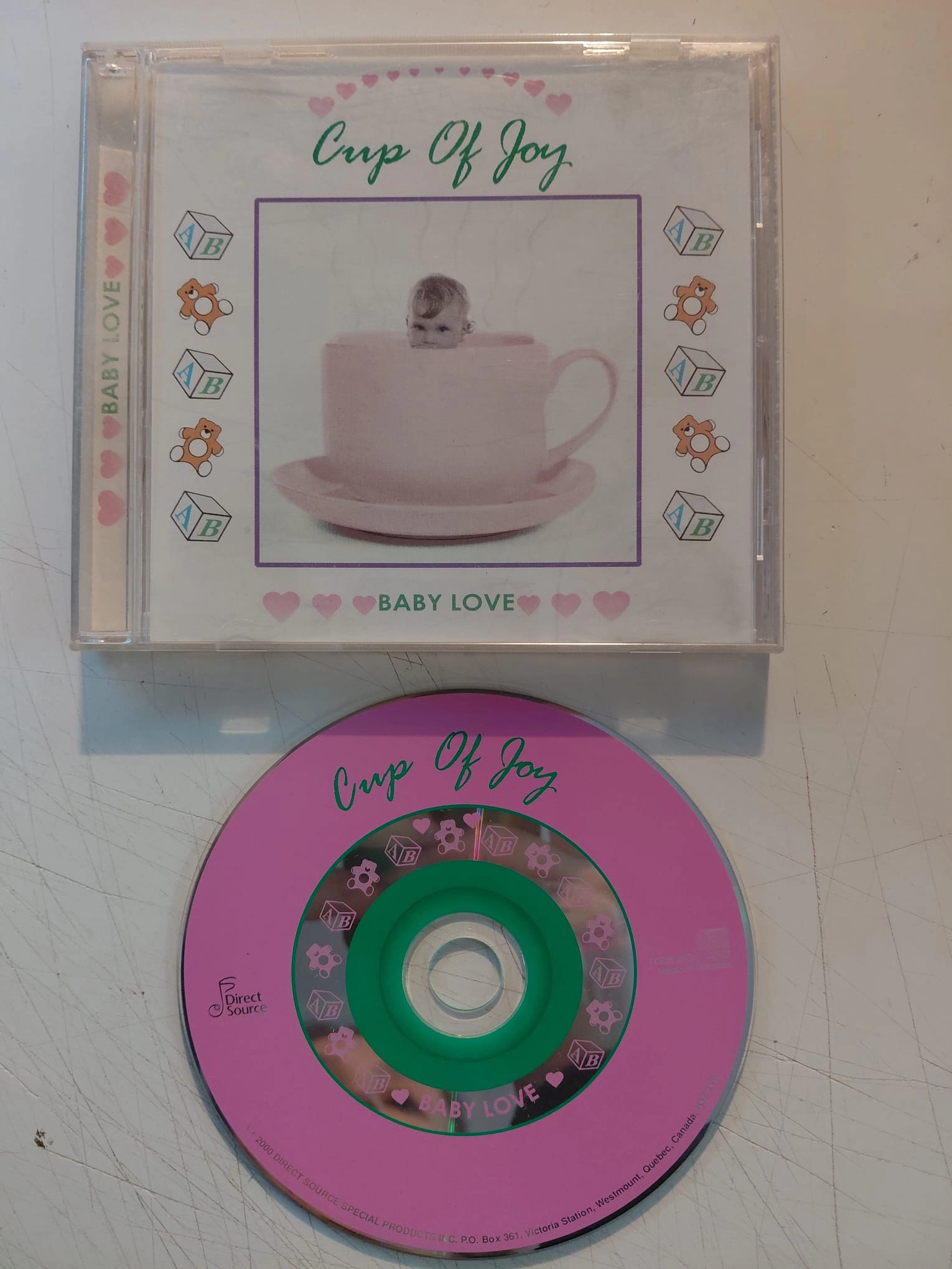 Baby Love – Cup Of Joy - 2000 Kanada Basım CD Albüm-2.el