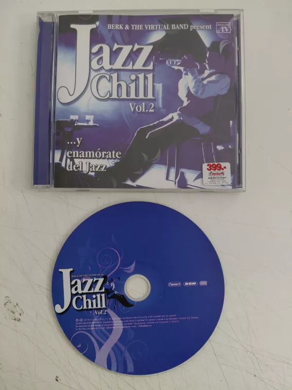 Berk & The Virtual Band – Jazz Chill Vol.2 - 2007 Tayland Basım CD Albüm-2.el
