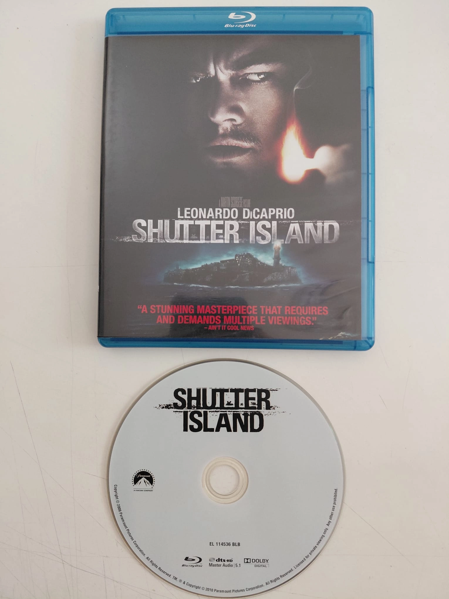 Shutter Island (Zindan Adası) - Leonardo Di Caprio -  Blu-ray Film-2.el