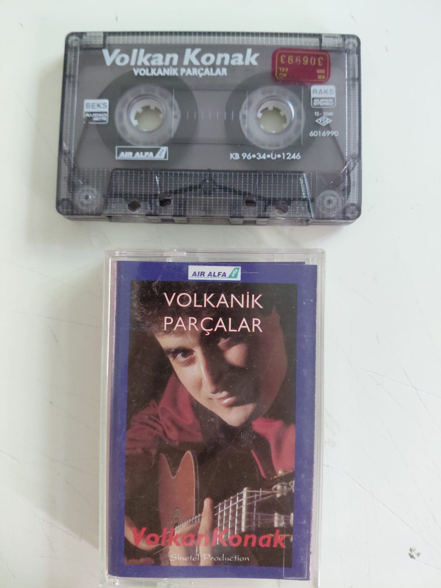 Volkan Konak – Volkanik Parçalar - 1996 Türkiye Basım Kaset-2.El