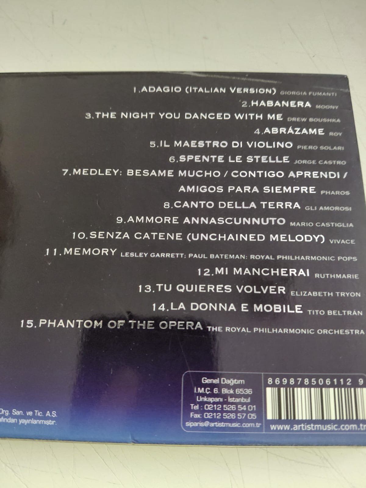 The Best Pop Opera  - 2014 Türkiye Basım - CD Albüm-2.El