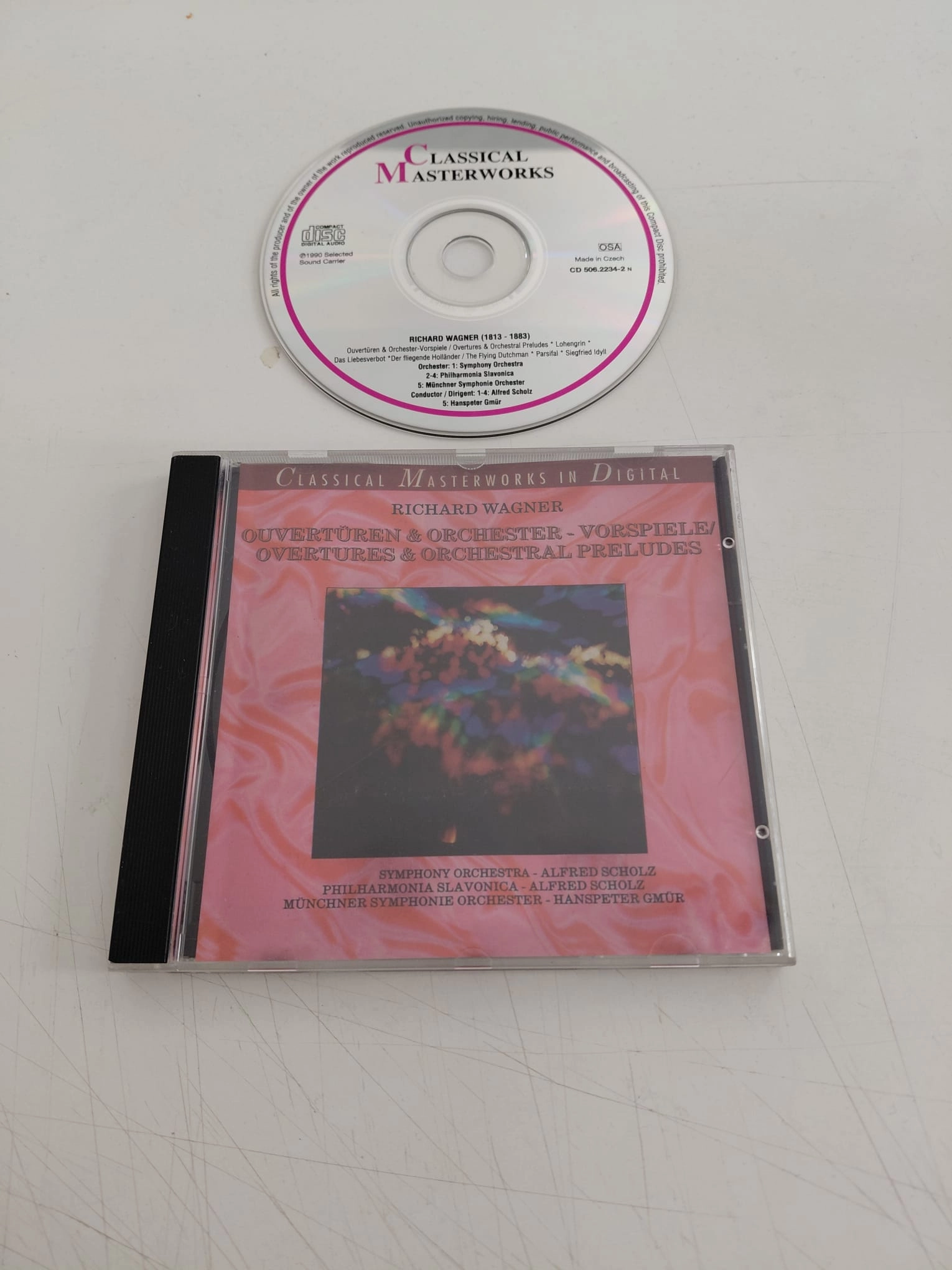 Richard Wagner -  Overtures & Orchestral Preludes - İsviçre  Basım - CD Albüm-2.el