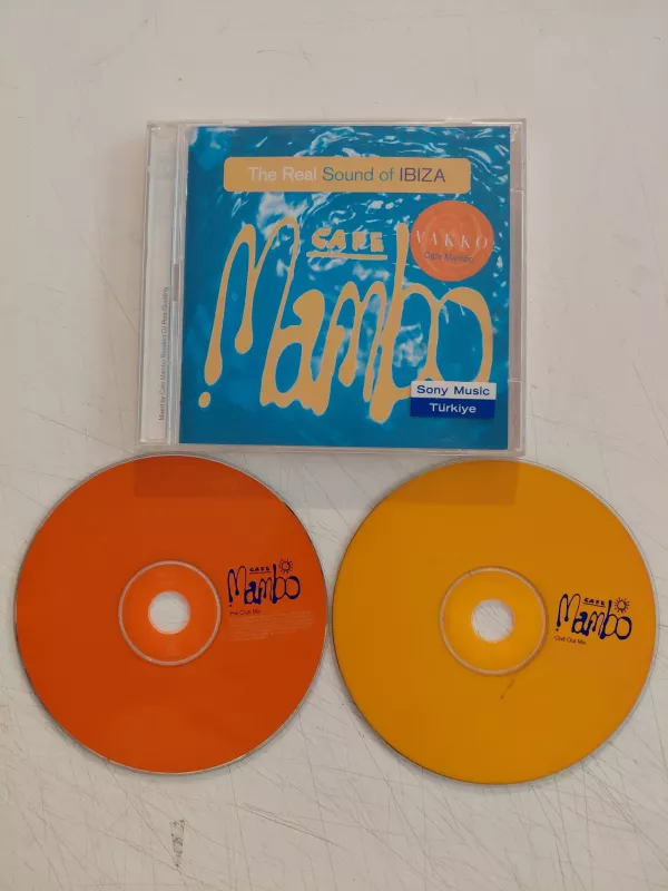 Cafe Mambo - The Real Sound Of Ibiza - 2000  Avrupa Basım 2xCD Albüm-2.el