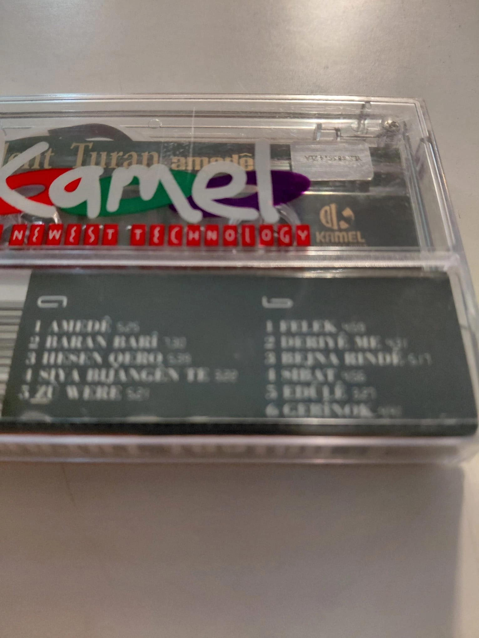 Bülent Turan   - Amede -  Türkiye  Basım Kaset Albüm /Açılmamış Ambalajlı (Kürtçe)