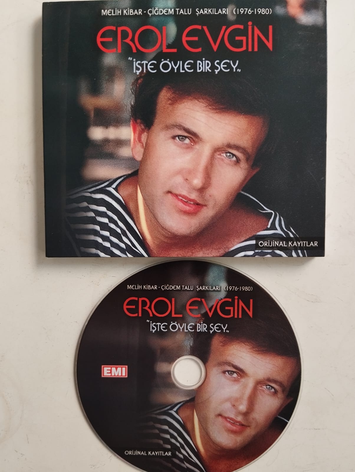 Erol Evgin - İşte Öyle Bir Şey - 2005 Türkiye Basım 2. El CD Albüm
