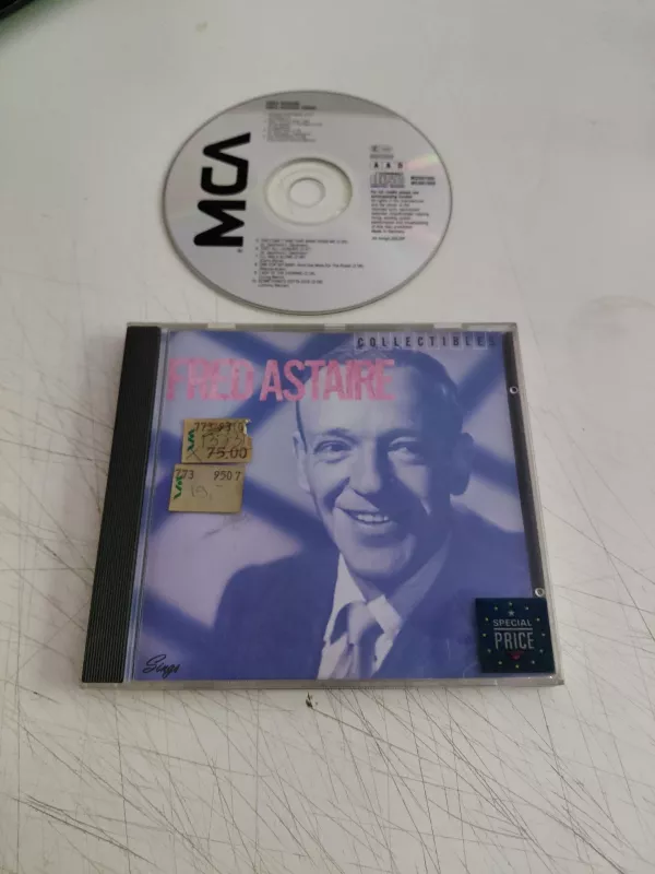 Fred Astaire – Fred Astaire Sings - Avrupa Basım CD Albüm-2.el