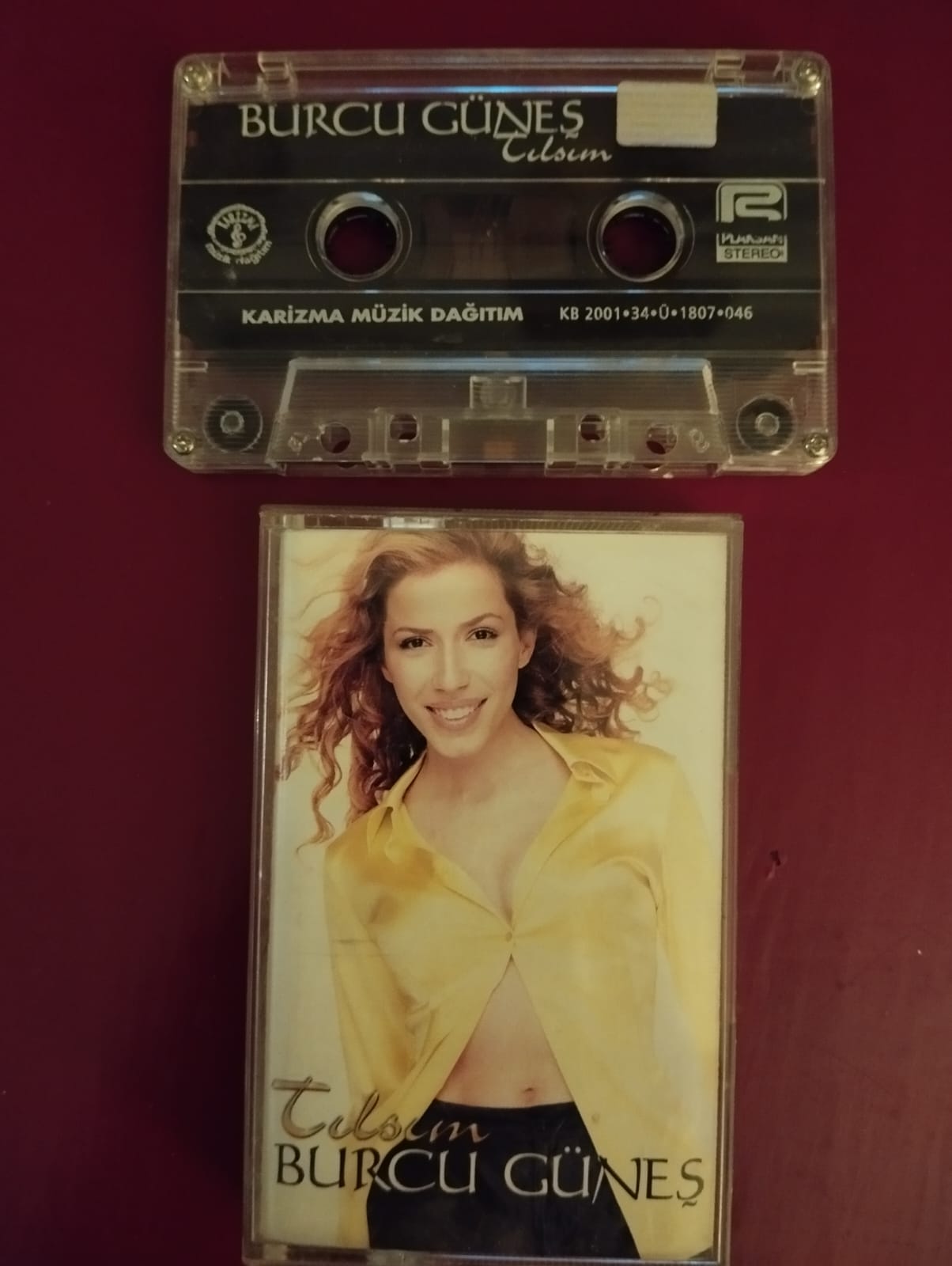 Burcu Güneş – Tılsım - 2001 Türkiye Basım 2. El Kaset Albüm