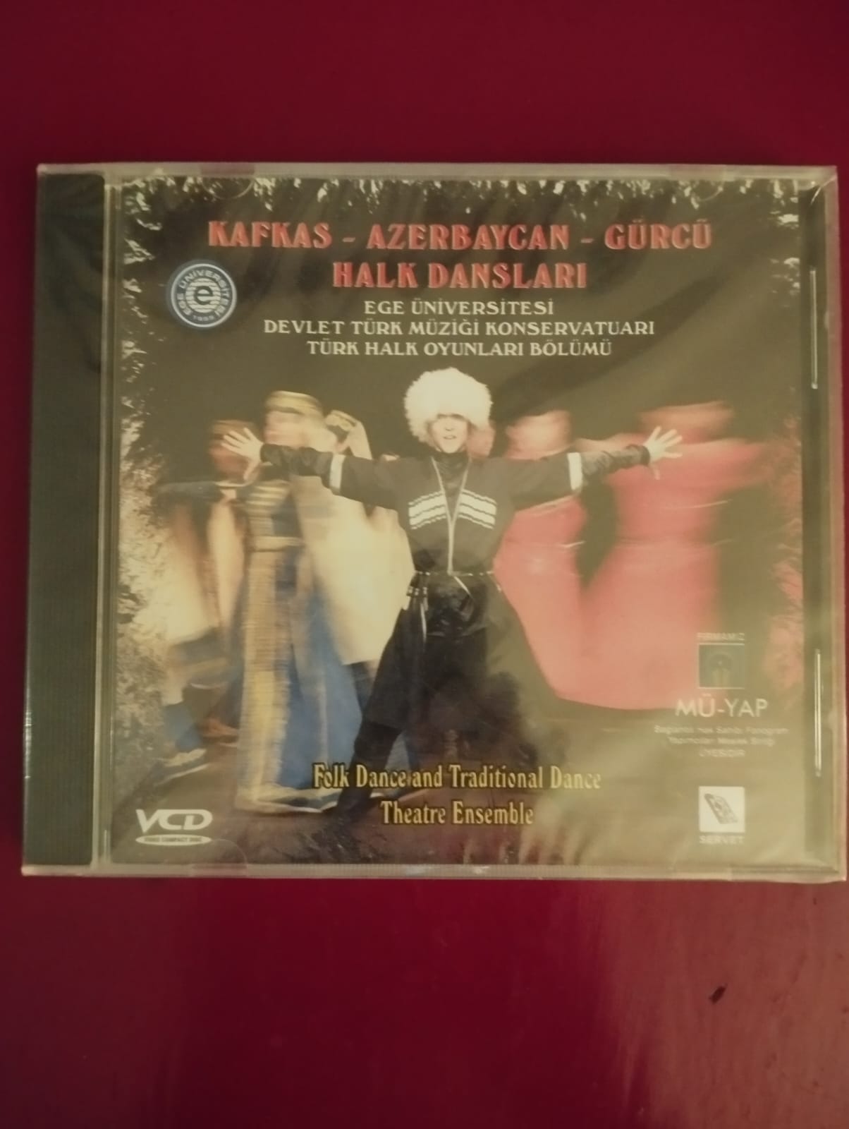 Kafkas Azerbaycan Gürcü Halk Dansları -  Türkiye  Basım CD  Albüm/Açılmamış Ambalajlı