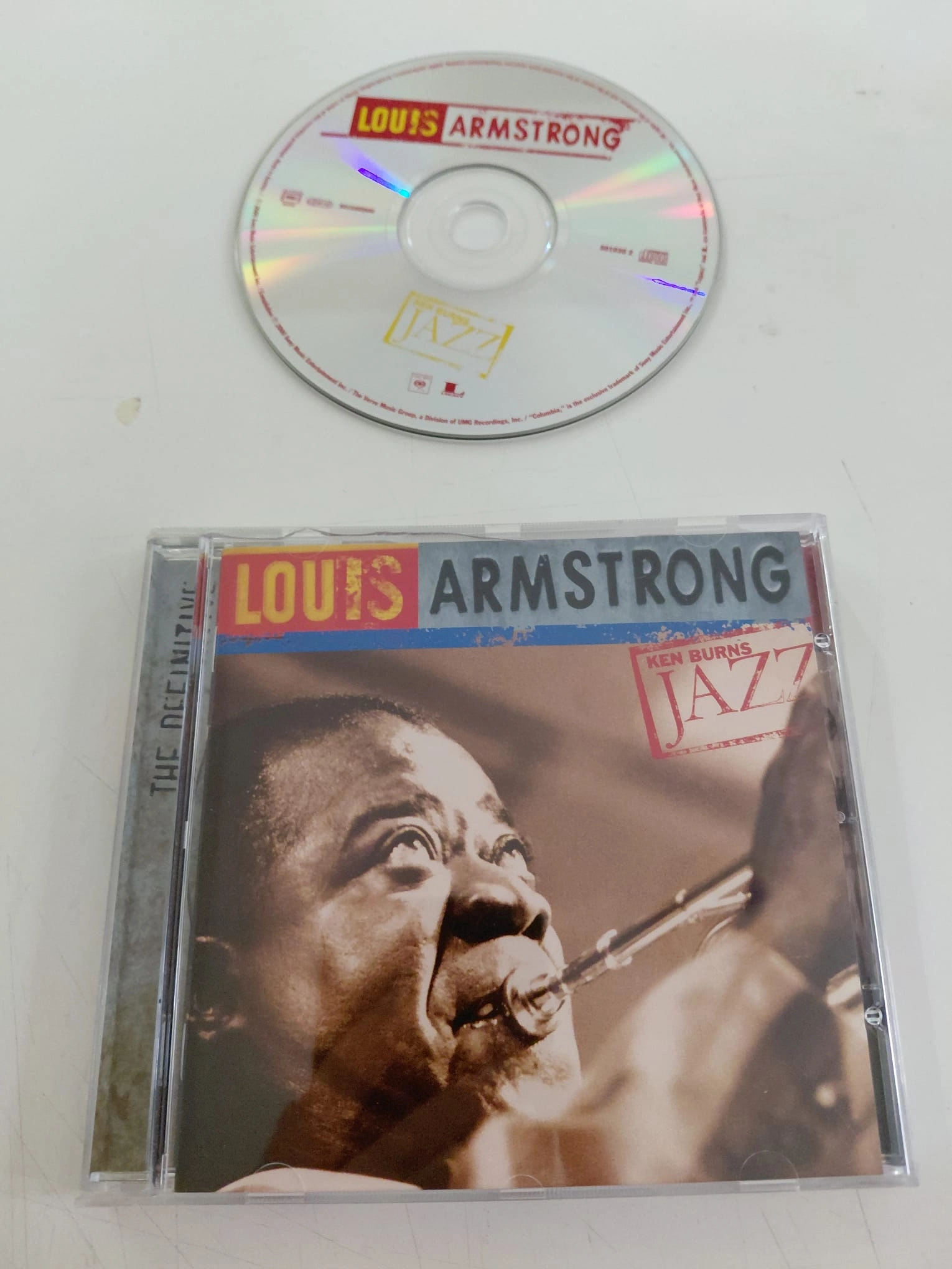 Louis Armstrong – Ken Burns Jazz – 2000 Avrupa Basım - CD Albüm-2.el