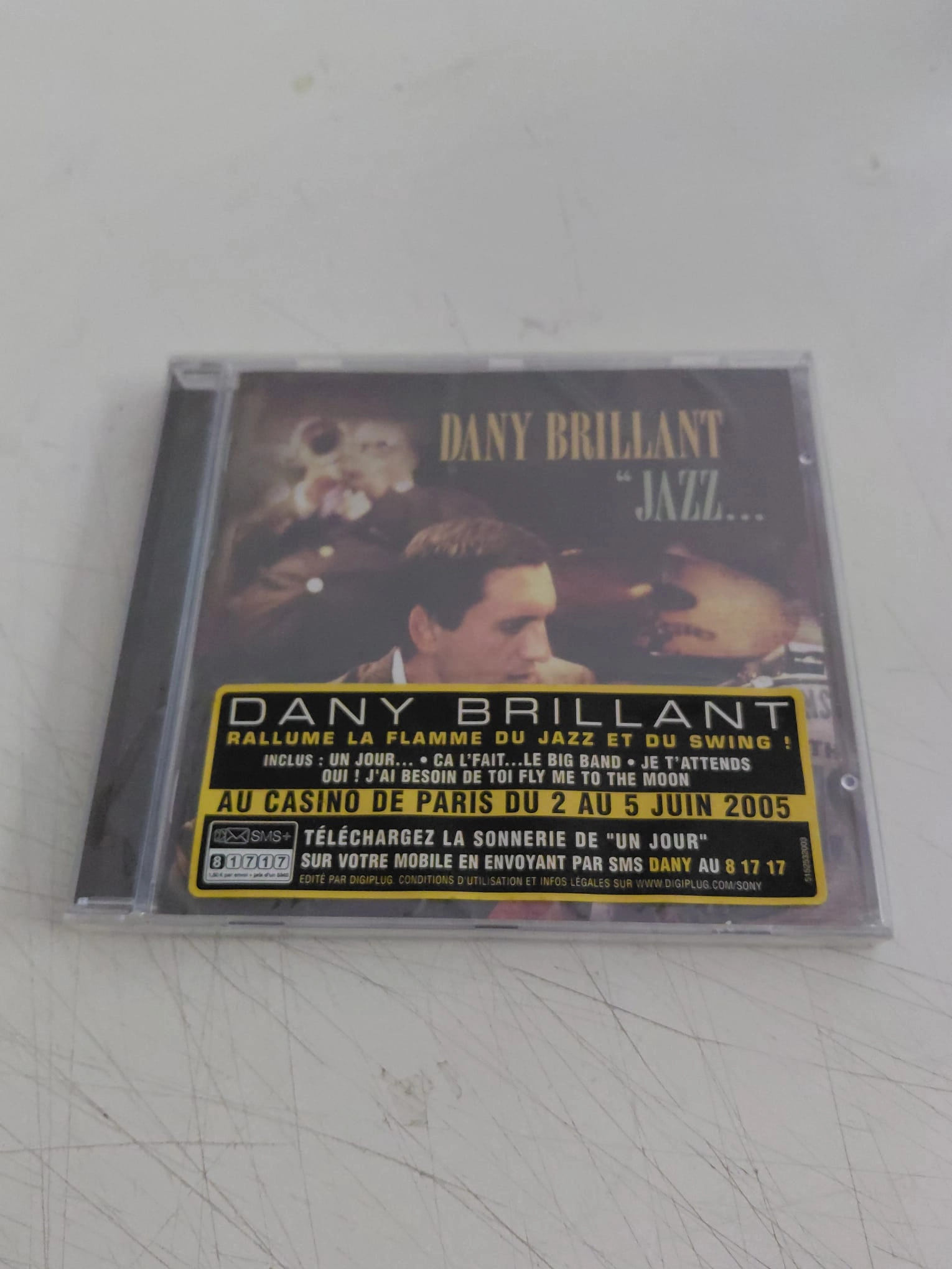 Dany Brillant – Jazz... À La Nouvelle Orléans - 2007 Fransa Basım CD /Açılmamış Ambalajlı