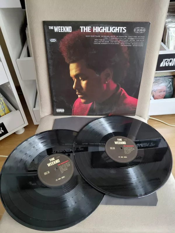 The Weeknd – The Highlights - 2021 Avrupa Basım Albüm 2xLP Plak /Hip Hop-2.el
