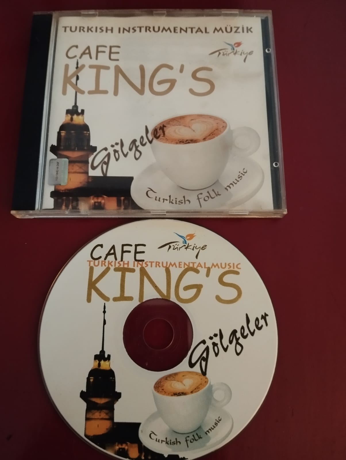 Cafe King’s - Turkish Folk Music - Türkiye  Basım CD  Albüm -2.El