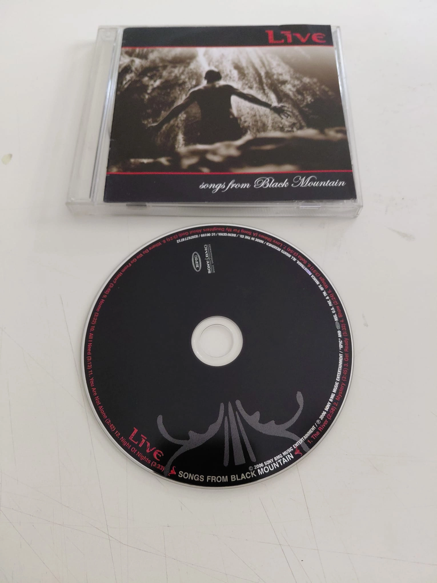 Live – Songs From Black Mountain – 2004  Almanya Basım - CD Albüm-2.el