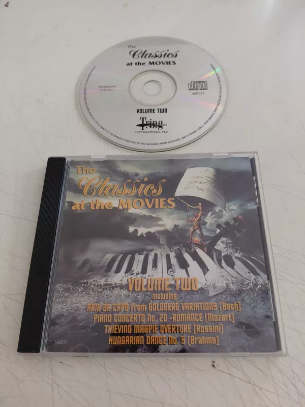 The Classics At The Movies - Volume Two - Avrupa Basım CD Albüm-2.el