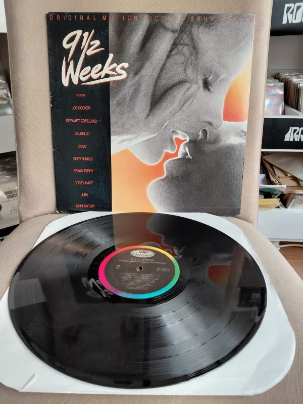 9½ Weeks (Soundtrack) - 1986 USA Basım LP Albüm - 33 lük Plak-2.el