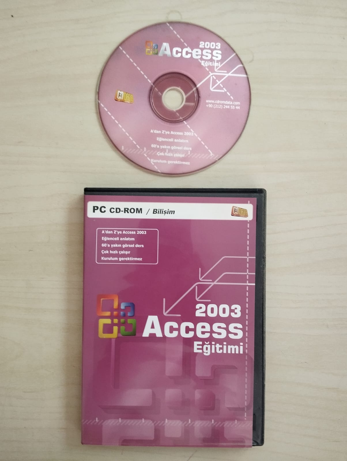 2003 ACCESS Eğitimi - PC CD ROM - 2.EL