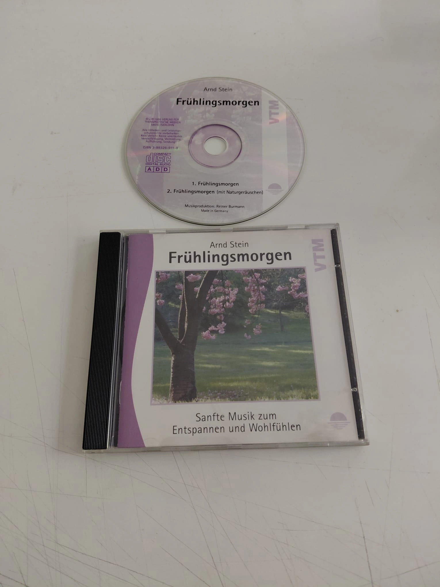 Arnd Stein  –  Frühlingsmorgen - 1996 Almanya Basım CD Albüm-2.el