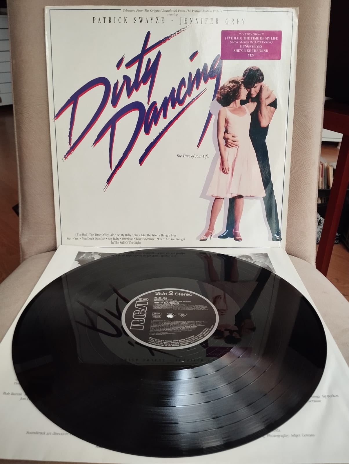 Dirty Dancing -  (Soundtrack) - 1987 EEC (Avrupa) Basım 33 lük Plak - Lp Albüm