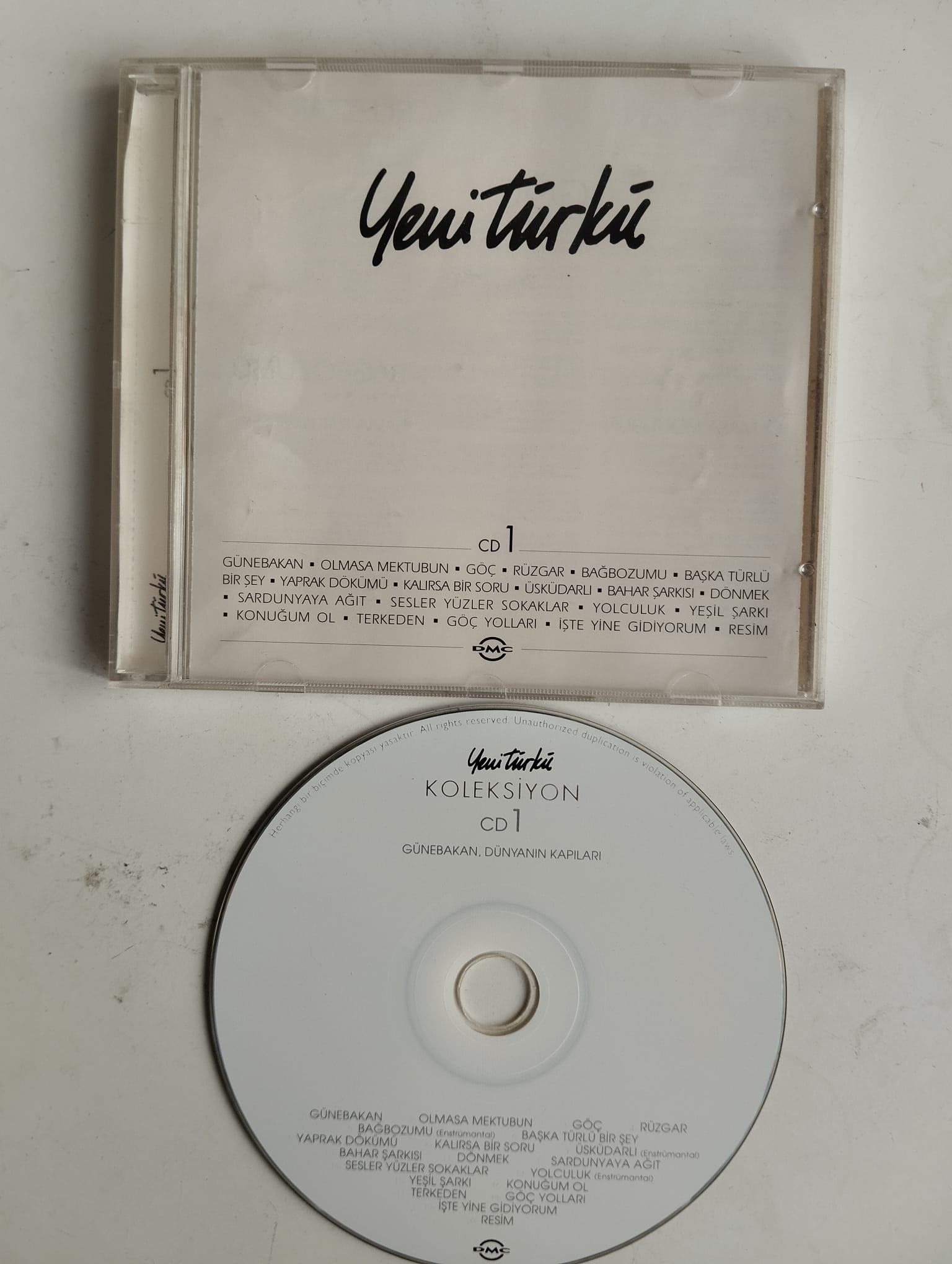 Yeni Türkü / Koleksiyon 1 - Türkiye Basım- 2. El CD Albüm