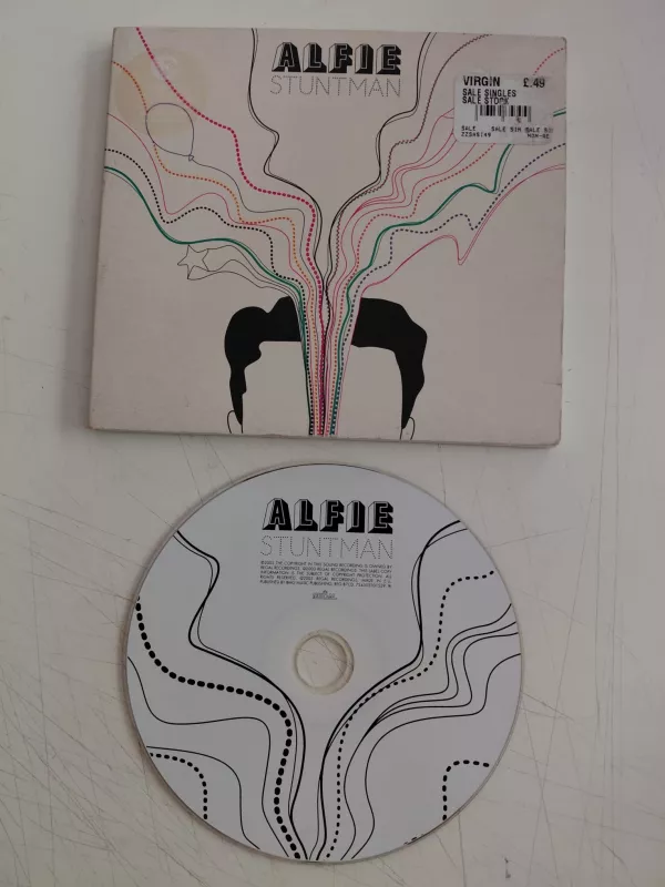 Alfie –  Stuntman - 2003 İngiltere  Basım  CD Single-2.el