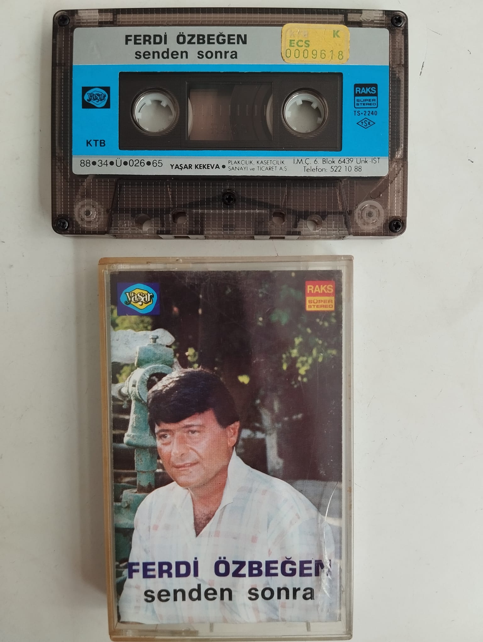 Ferdi Özbeğen – Senden Sonra - 1988 Türkiye Basım 2. El Kaset Albüm