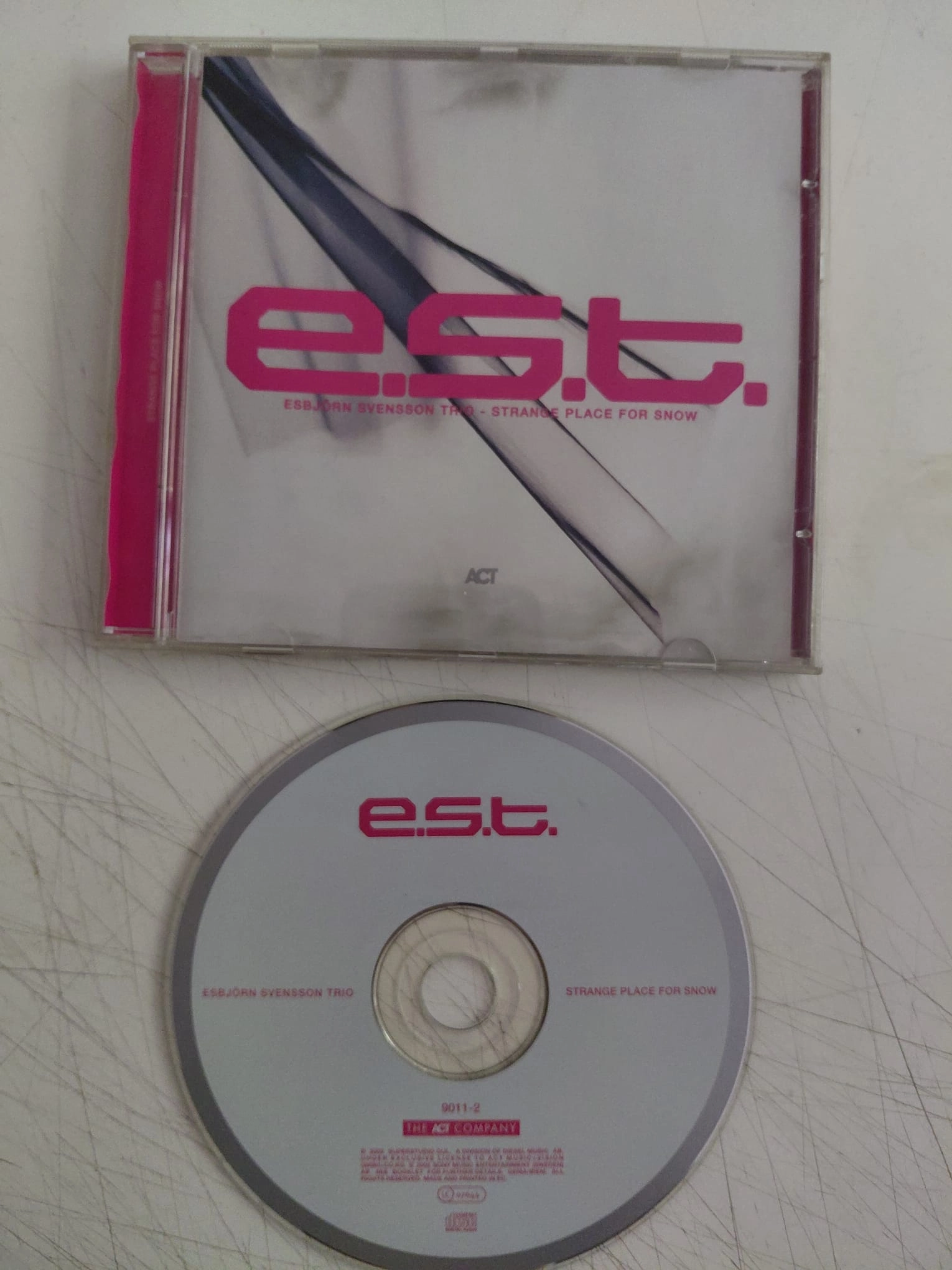 E.S.T. – Strange Place For Snow - 2002 Almanya Basım CD Albüm-2.el