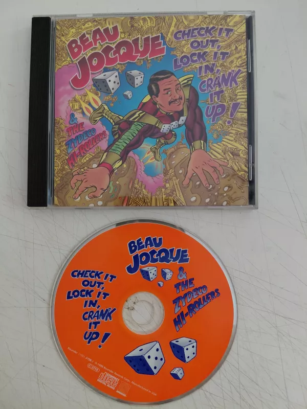 Beau Jocque & The Zydeco Hi-Rollers – Check It Out, Lock It In, Crank It Up - CD Albüm -2.el