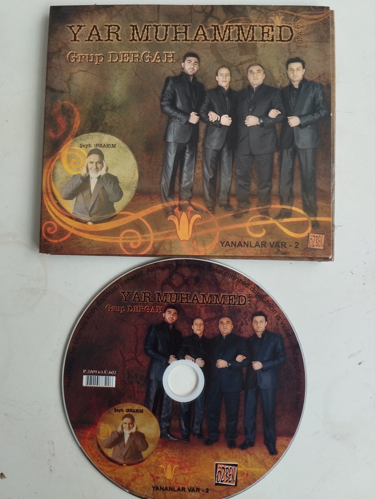 Yar Muhammed / Grup Dergah (Şeyh İbrahim)  -  Türkiye Basım - 2. El CD Albüm