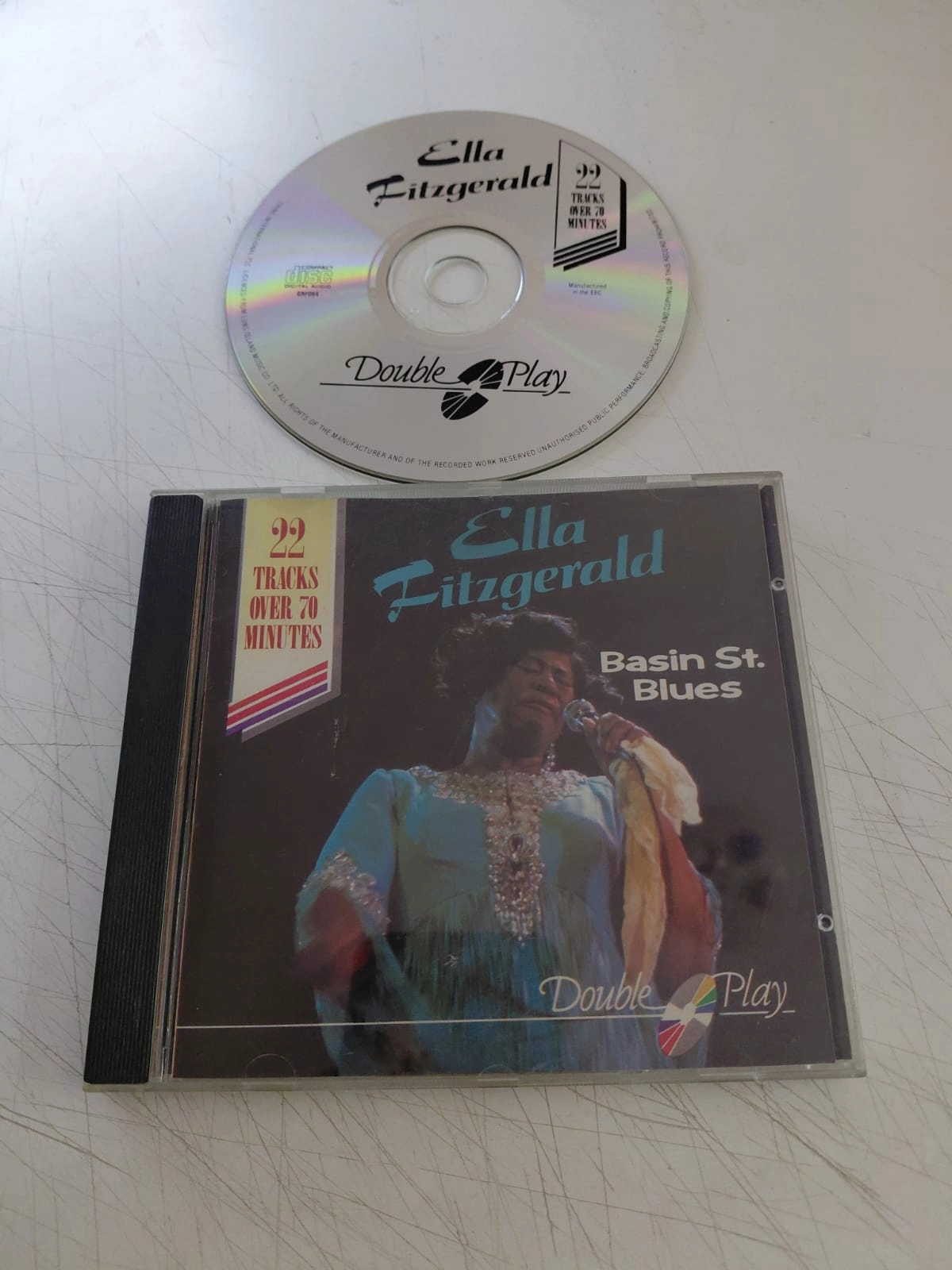 Ella Fitzgerald ‎– Basin Street Blues - İngiltere Basım CD Albüm-2.el