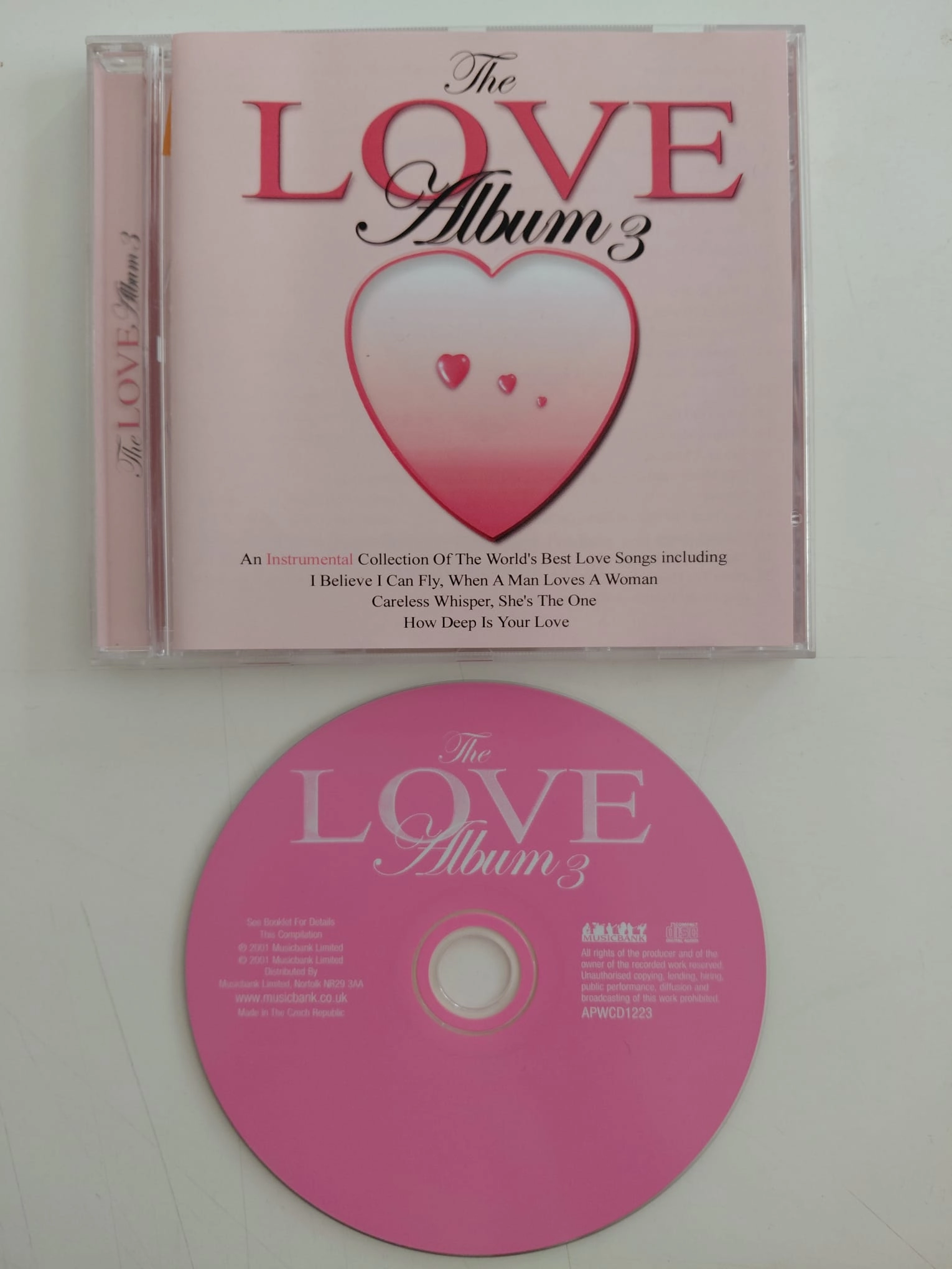 The Love Album 3  – 2001 Avrupa Basım - CD Albüm-2.el