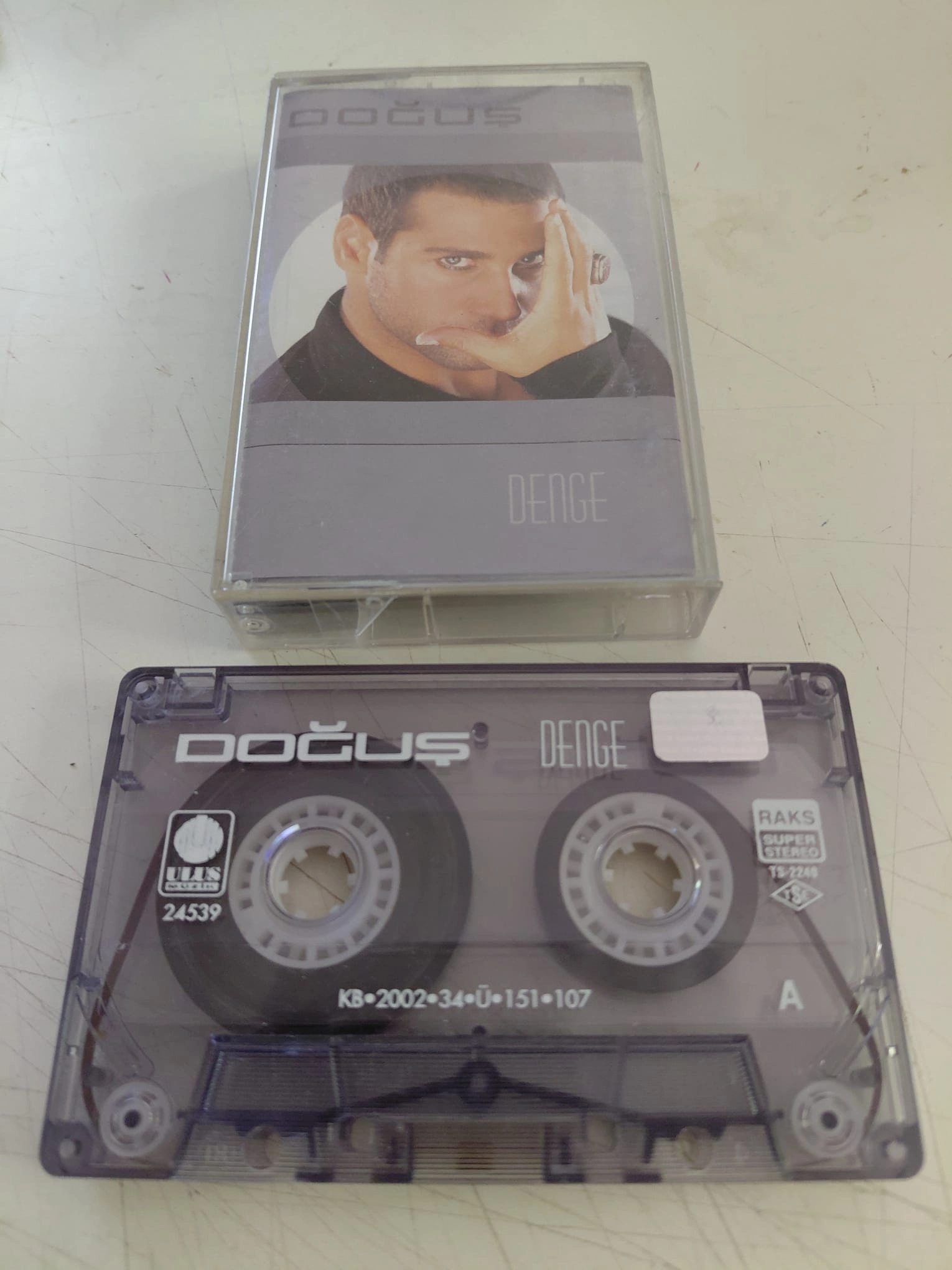 Doğuş – Denge - 2002 Türkiye Basım  Kaset Albüm-2.el