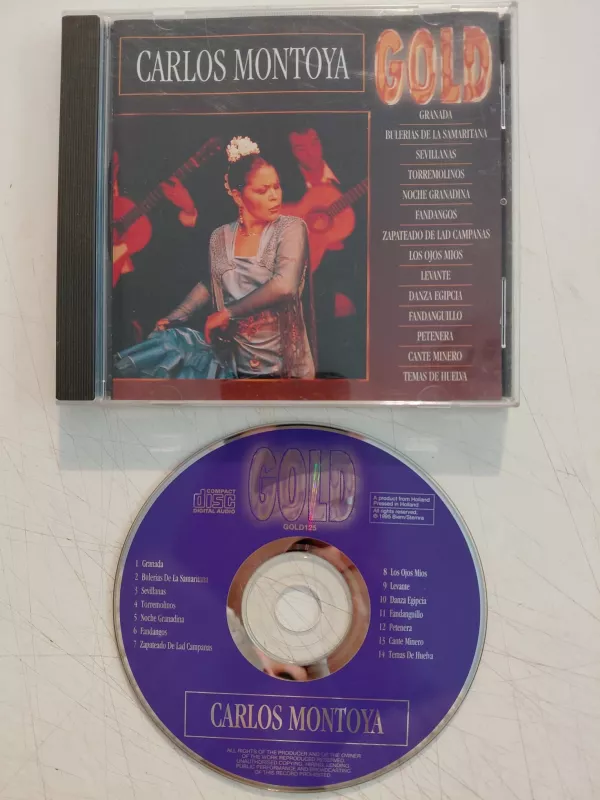 Carlos Montoya – Gold - Hollanda Basım CD Albüm-2.el